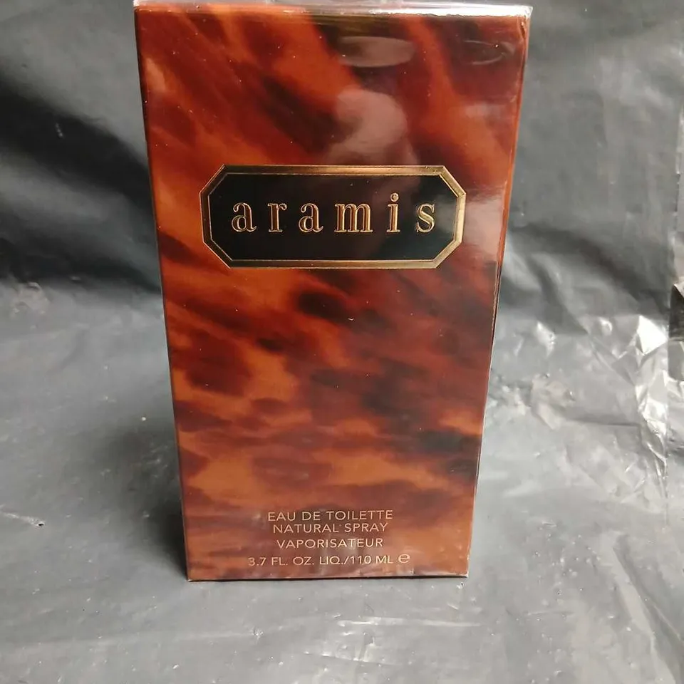 BOXED AND SEALED ARAMIS EAU DE TOILETTE, 110ML