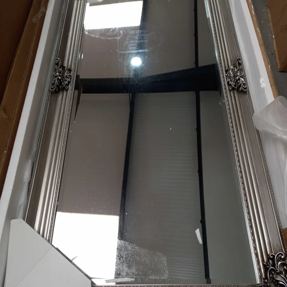 UNBRANDED ORNATE LARGE FRAMED MIRROR - COLLECTION ONLY