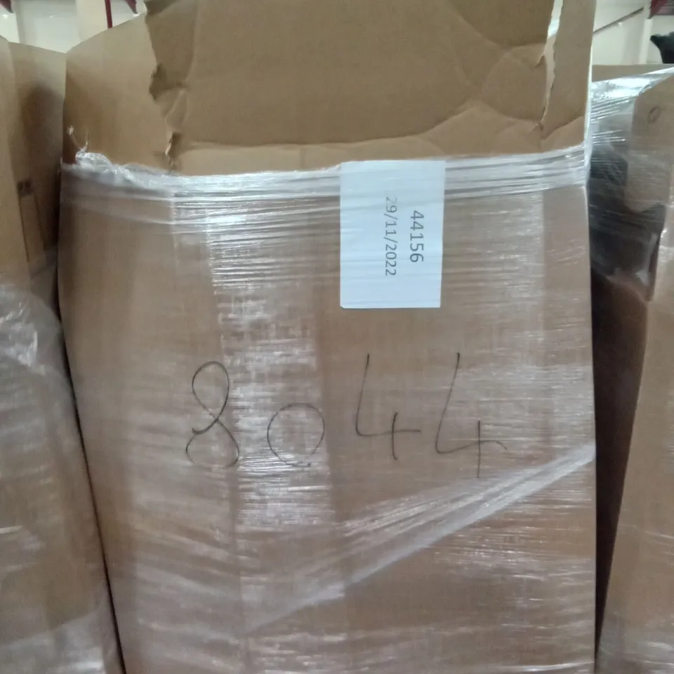 PALLET OF ASSORTED ITEMS INCLUDING TOILET SEATS, INOFIA SINGLE MATTRESS, SPRING LOADED TENSION ROD, FOLDING TABLE