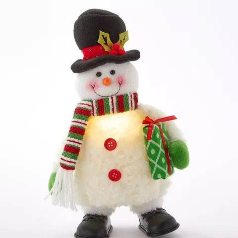 MUSICAL DANCING SNOWMAN CHRISTMAS DECORATION