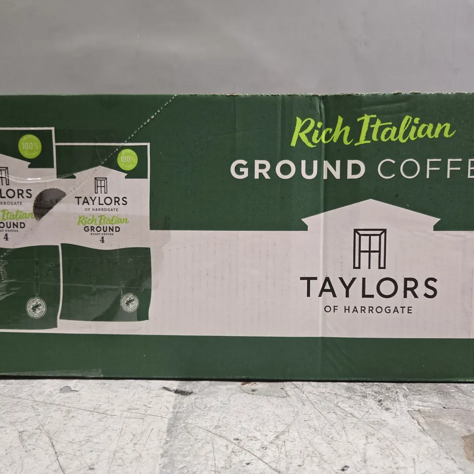 TAYLORS OF HARROGATE RICH ITALIAN GROUND COFFEE MULTIPACK