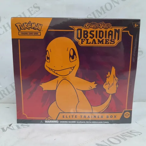 BRAND NEW SEALED POKΓMON TRADING CARD GAME SCARLET & VIOLET OBSIDIAN FLAMES ELITE TRAINER BOX