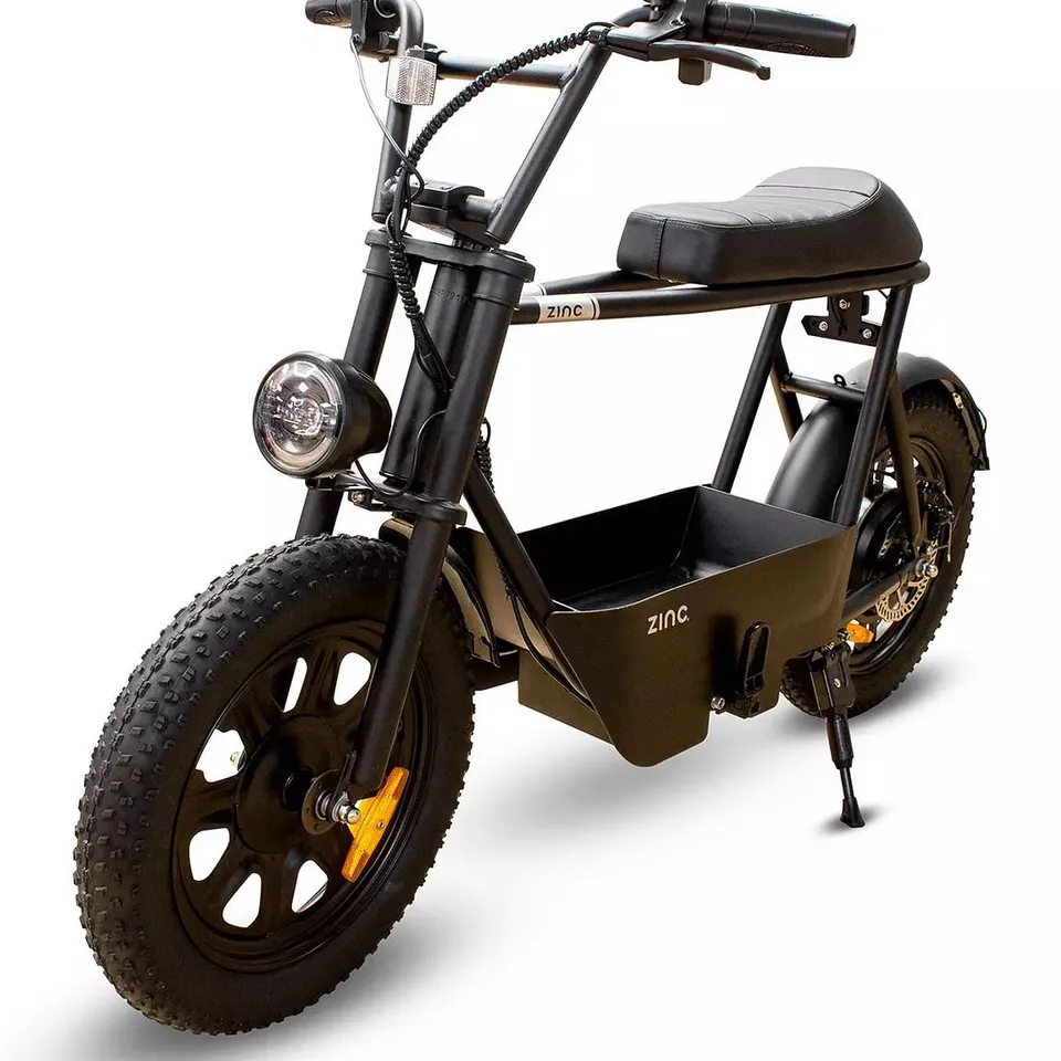 BOXED ZINC SPRINTR SEATED ELECTRIC SCOOTER (2 BOXES)