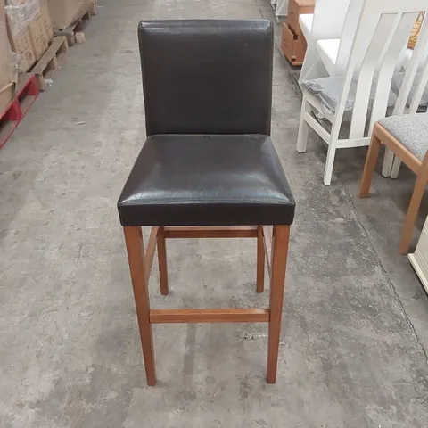 DESIGNER SOLID WOOD BAR CHAIR