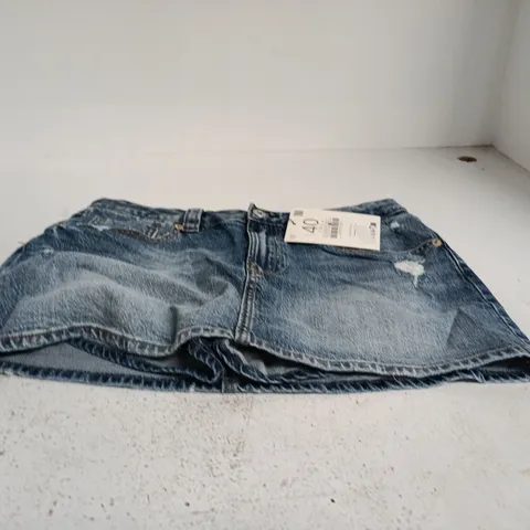 STRADIVARIUS D62 MINI SKORT – DENIM BLUE (WOMEN)