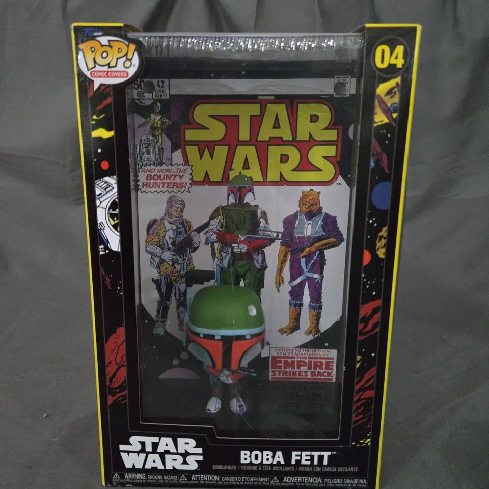 POP! COMIC COVERS - BOBA FETT BOBBLE HEAD - 04