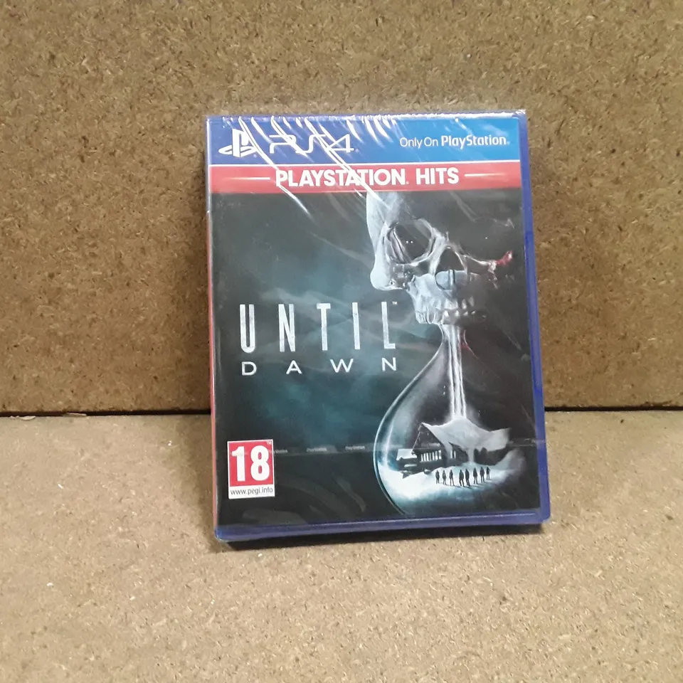 PLAYSTATION 4 UNTIL DAWN GAME 