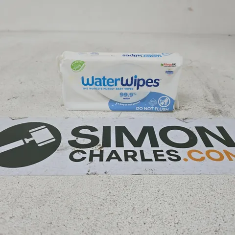 LOT OF 8 PACKS OF WATER WIPES BABY WIPES 60 WIPES PER PACK
