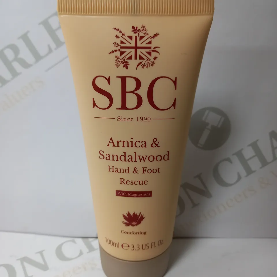 SBC ARNICA & SANDALWOOD HAND CREAM PROPOLIS & WHITE WILLOW HAND WASH 100ML