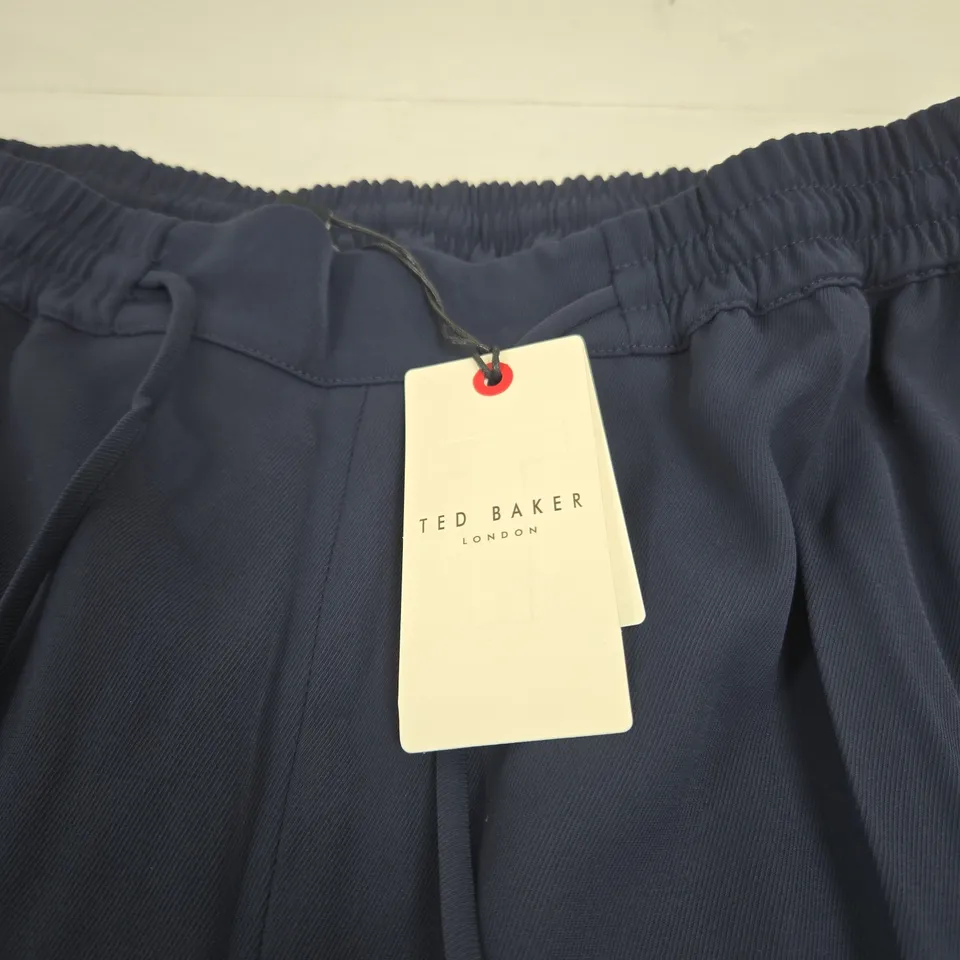 TED BAKER STRAIGHT LEG JOGGER DARK BLUE SIZE 5 TAGGED