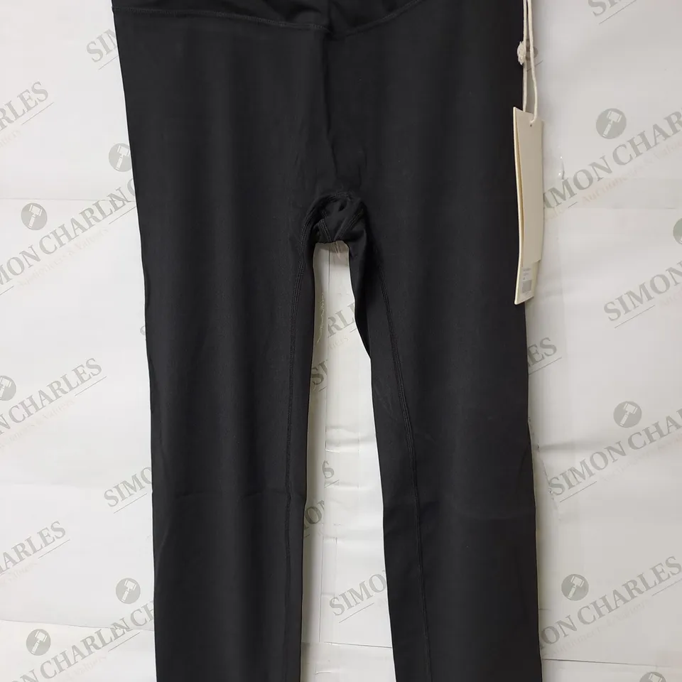 ADANOLA ULTIMATE WRAP OVER LEGGINGS IN BLACK - LARGE
