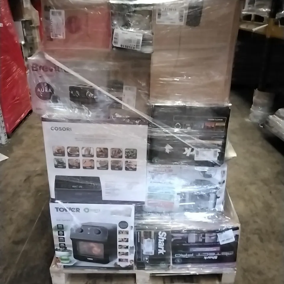 PALLET OF APPROXIMATELY 26 UNPROCESSED RAW RETURN HOUSEHOLD AND ELECTRICAL GOODS TO INCLUDE;