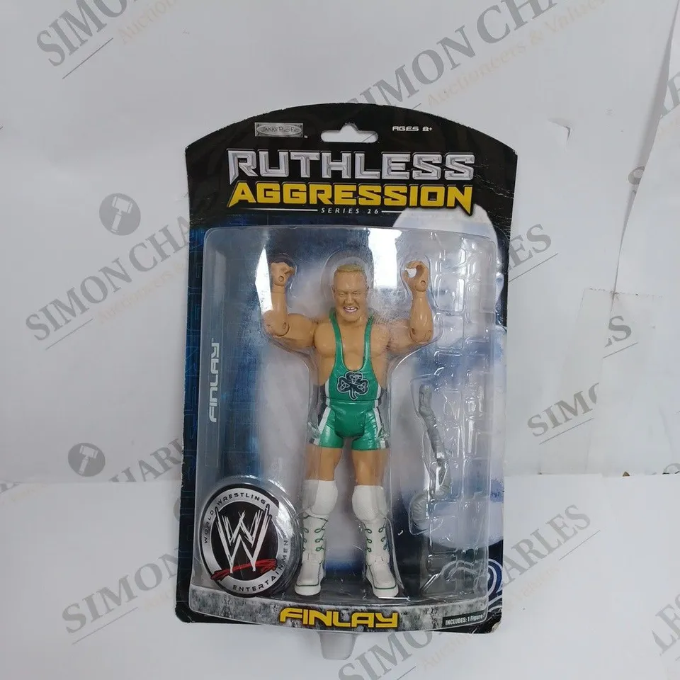 BOXED JAKKS PACIFIC RUTHLESS AGGRESSION SERIES FINLAY