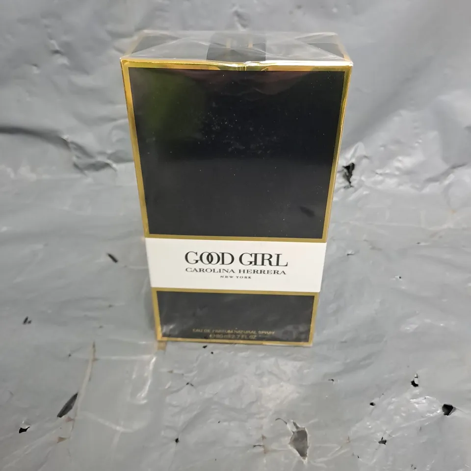 BOXED AND SEALED CAROLINA HERRERA GOOD GIRL EAU DE PARFUM 80ML