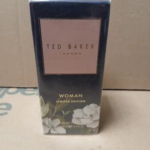BOXED AND SEALED TED BAKER WOMAN LIMITED EDITION EAU DE TOILETTE 100ML