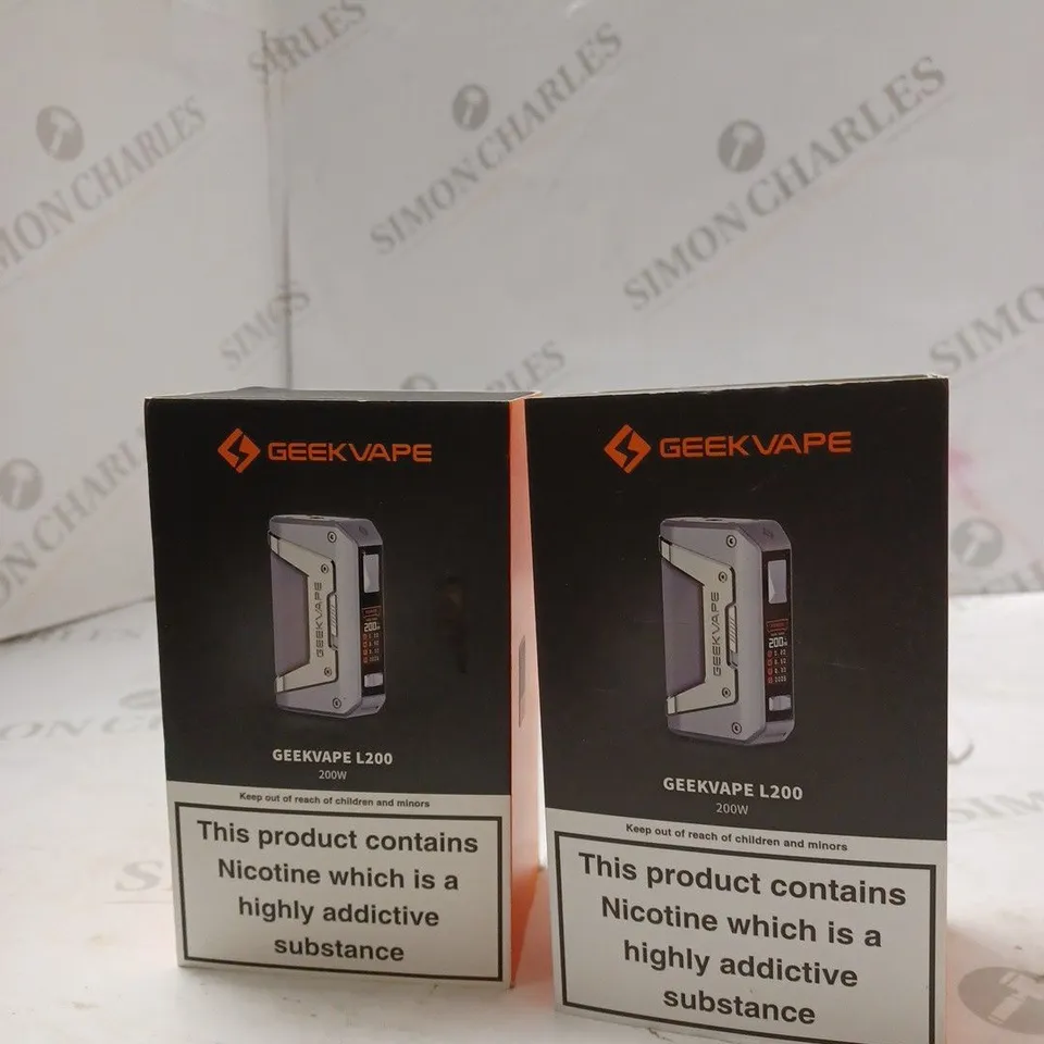 LOT OF TWO TO INCLUDE GEEKVAPES L200 200W