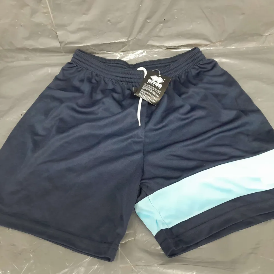 LOT OF FIVE BLUE ERREA SHORTS SIZE M,L,XS