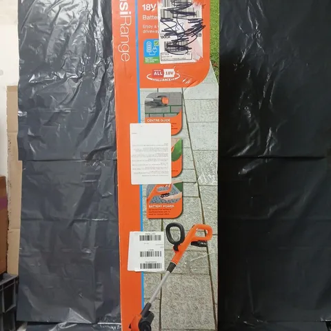 BOXED FLYMO 18V EASIWEEDER WEED BRUSH