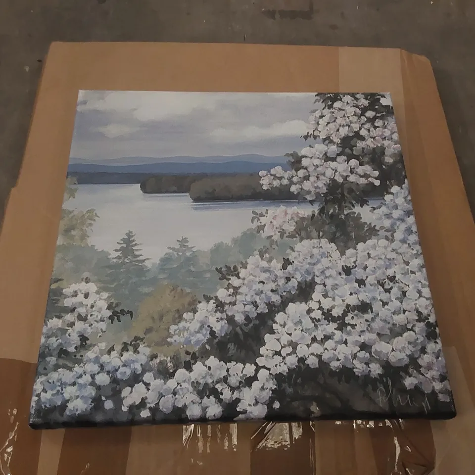 BOXED WATER BASE I BY FRANZ HEIGL WRAPPED CANVAS GALLERY 