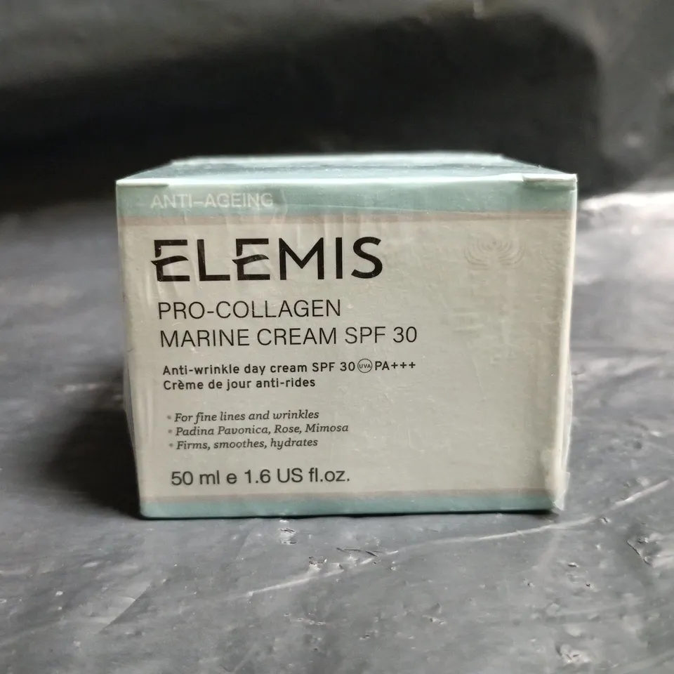 SEALED ELEMIS PRO COLLAGEN MARINE CREAM SPF 30 - 50ML