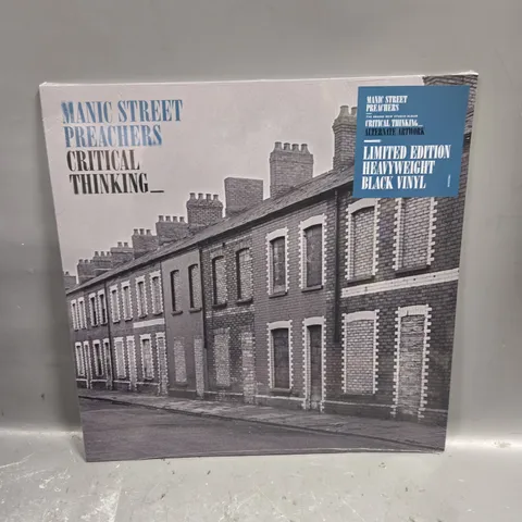 SEALED MANIC STREET PREACHERS CRITICAL THINKING VINYL 