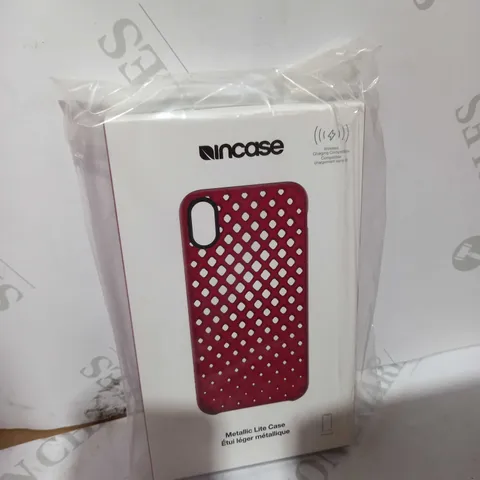 LOT OF 24 BRAND NEW INCASE RED METALLIC LITE CASES FOR IPHONE X