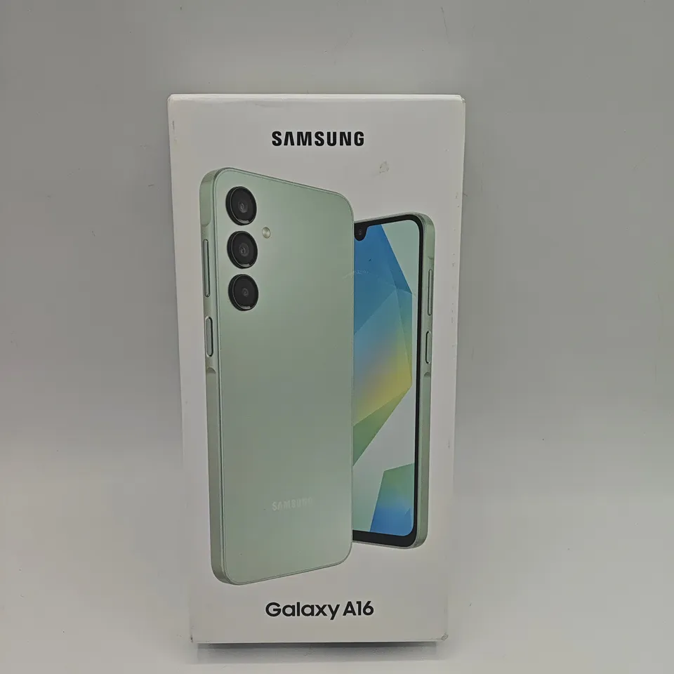 BOXED SAMSUNG GALAXY A16 4/128GB IN LIGHT GREEN - SM-A165F