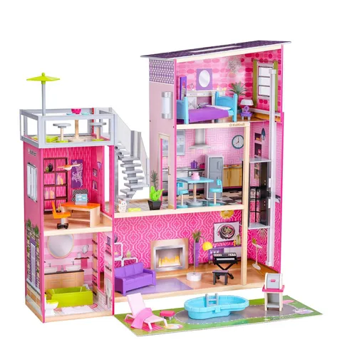 BOXED KIDKRAFT UPTOWN DOLLHOUSE [COLLECTION ONLY]