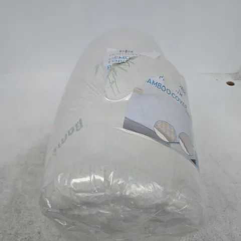 MEMORY FOAM TOPPER WITH BAMBOO COVER - 150 X 200CM