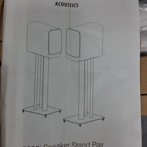 Q ACOUSTICS Q3030I FLOOR STANDS WHITE (PR) HIFI SPEAKER STANDS PER PAIR