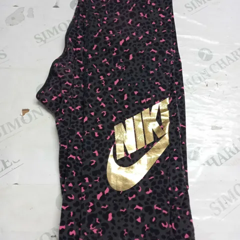 NIKE PRINT LEGGINGS SIZE L
