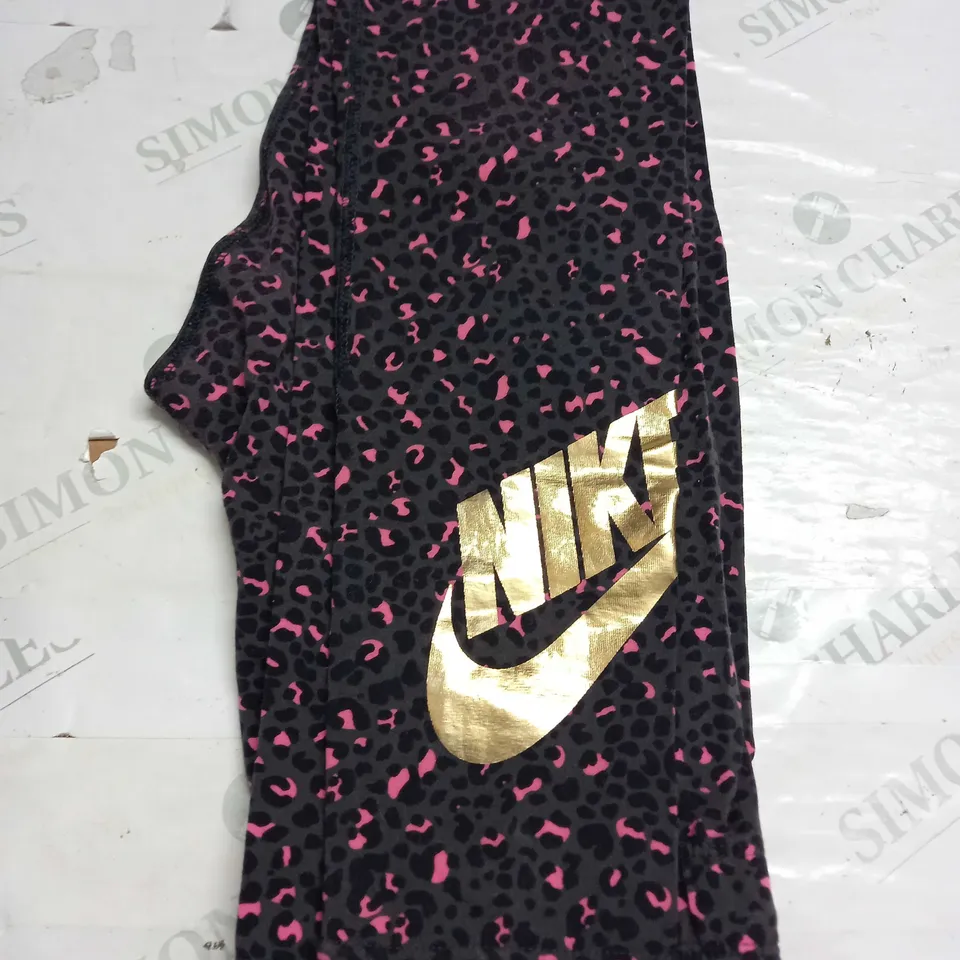 NIKE PRINT LEGGINGS SIZE L