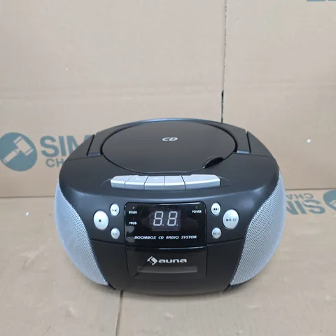 AUNA BOOMBOX CD RADIO SYSTEM 