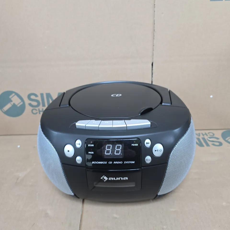 AUNA BOOMBOX CD RADIO SYSTEM 