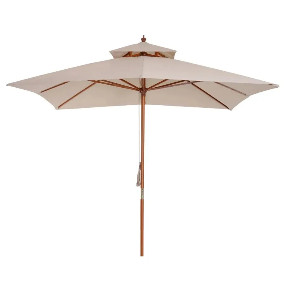 OUTSUNNY 3 X 3 METRE PATIO PARASOL GARDEN UMBRELLA - 1 BOX