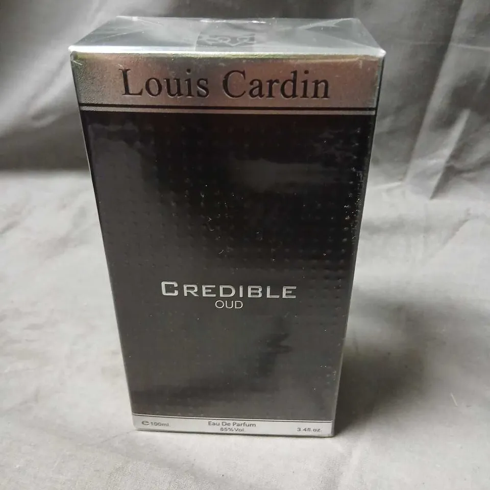 BOXED AND SEALED LOUIS CARDIN CREDIBLE OUD EAU DE PARFUM 100ML