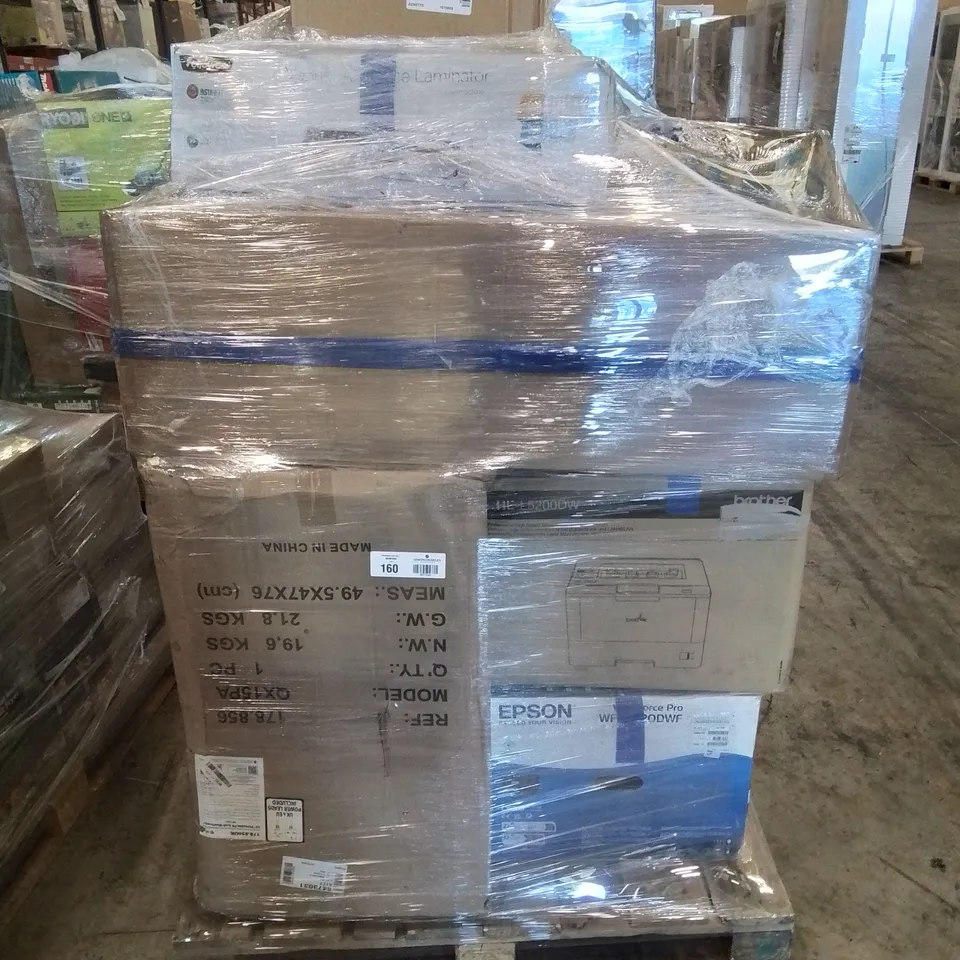 PALLET OF APPROXIMATELY 10 UNPROCESSED RAW RETURN HOUSEHOLD AND ELECTRICAL GOODS TO INCLUDE;