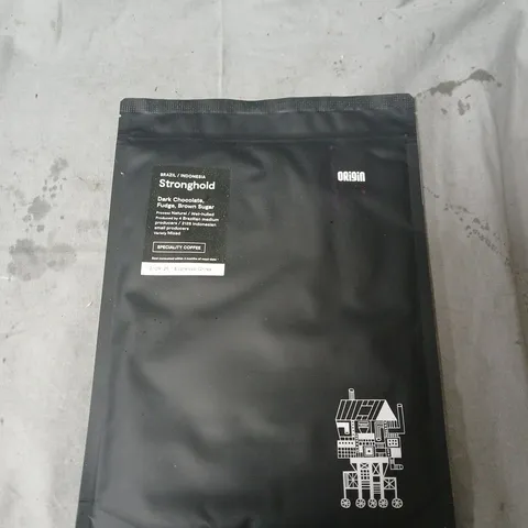 ORIGIN STRONGHOLD ESPRESSO GRIND GROUND COFFEE – ROAST DATE 10/09/25