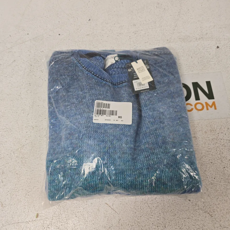 BAGGED WHITE STUFF OMBRE JUMPER BLUE GREEN SIZE 18 