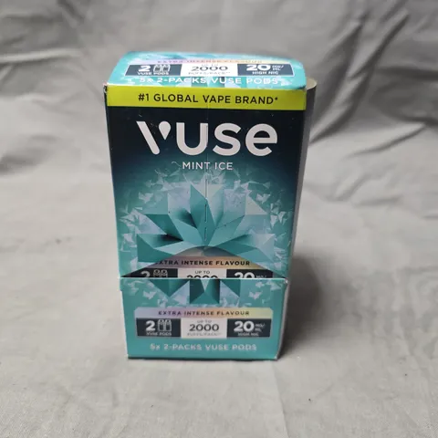 VUSE MINT ICE NICOTINE VAPE PODS – 5X2-PACKS - 20MG/ML