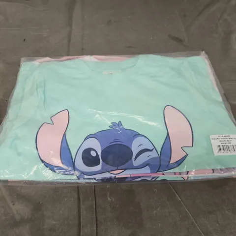 DISNEY STITCH PACK OF 5 GRAPHIC T-SHIRTS – AGE 6-7 YEARS