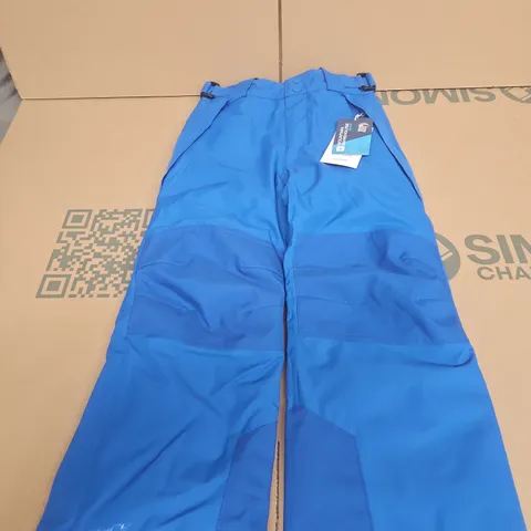 MOUNTAIN WAREHOUSE SNOW KIDS WATERPROOF SNOW PANTS, COBALT BLUE, 5-6 YEARS