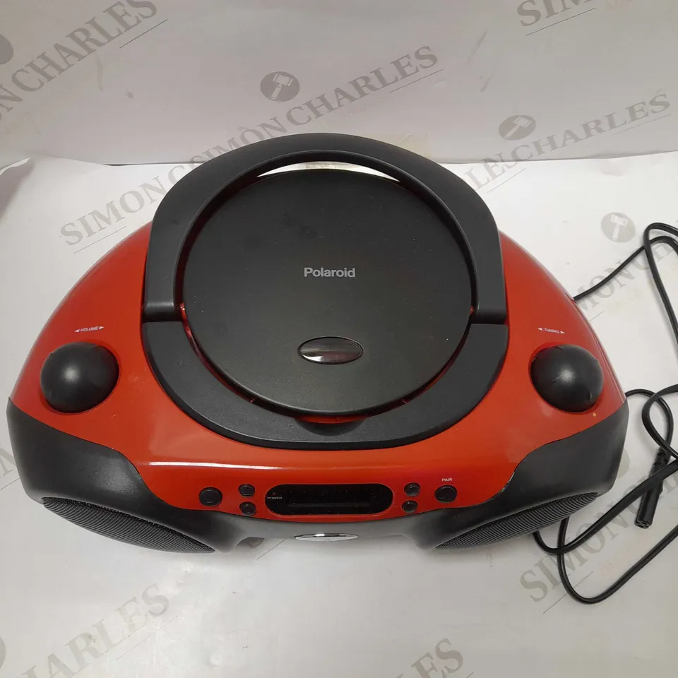 POLAROID BLOETOOTH CD BOOMBOX