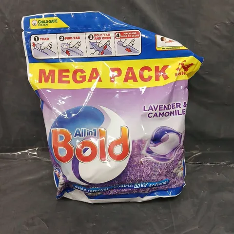 SEALED BOLD ALL IN 1 STAIN REMOVAL WASHING PODS MEGA PACK - COLLECTION ONLY  