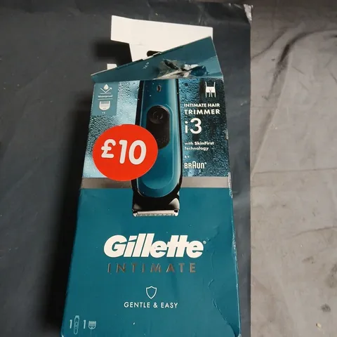 CAGE OF ASSORTED ITEMS INCLUDING GILETTE INTIMATE HAIR TRIMMER , MAXIMISER PLUMBING KIT AND FLASH SPEED MOP WET CLOTHS 