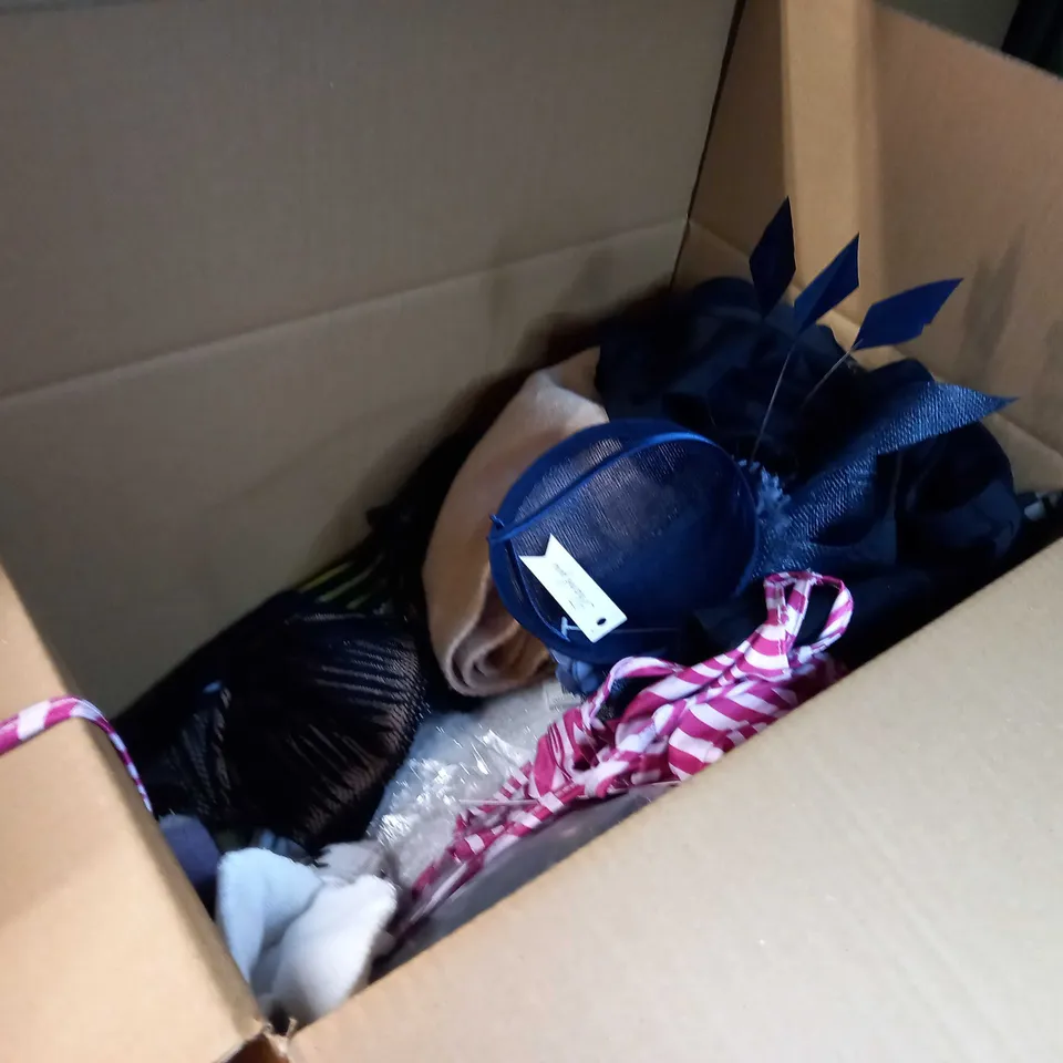 LOT OF APPROX. 15 ASSORTED CLOTHING ACCESSORIES  IN VARYING SIZES/COLOURS/STYLES TO INCLUDE: SOCKS, BRA'S, BRIEFS