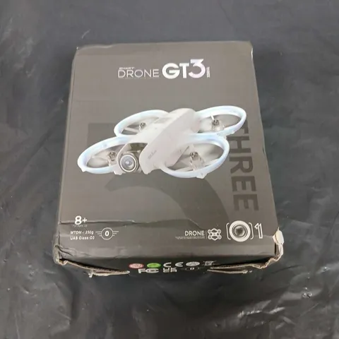 QUADCOPTER DRONE GT3 – WHITE MINI DRONE WITH CONTROLLER (BOXED)