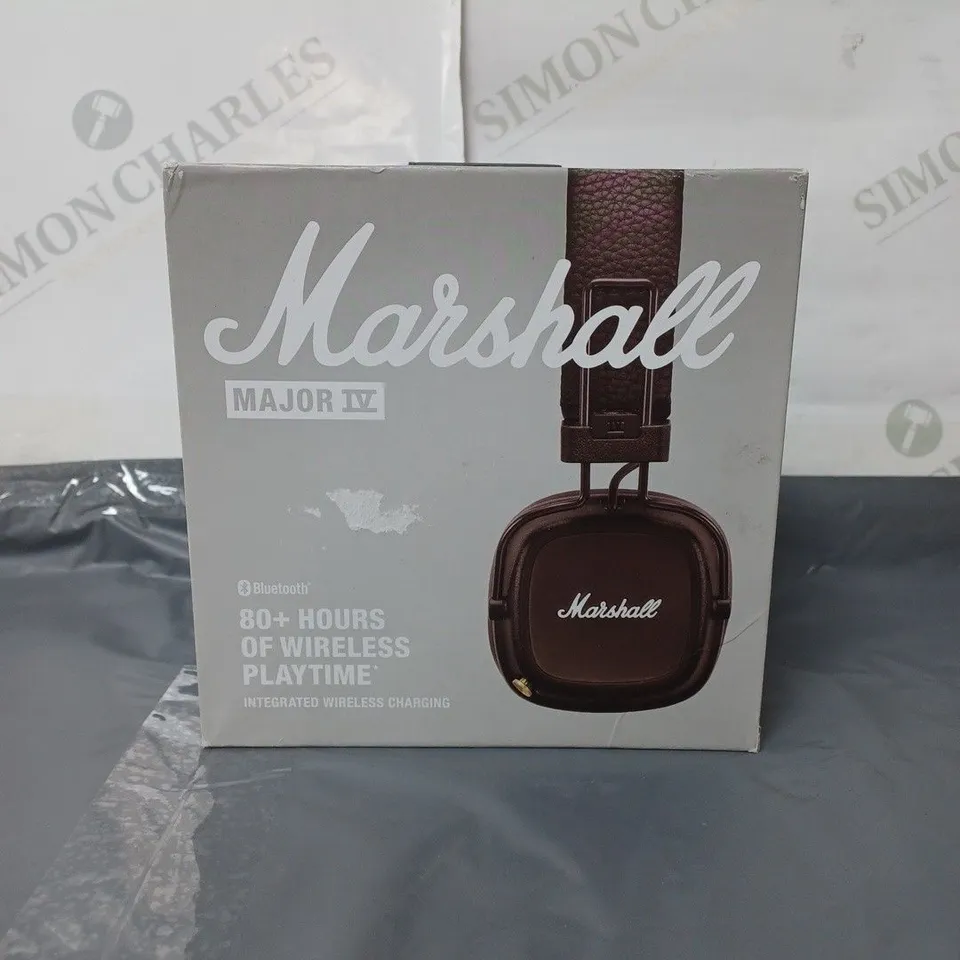 BOXED MARSHALL MAJOR IV ON-EAR HEADPHONES 