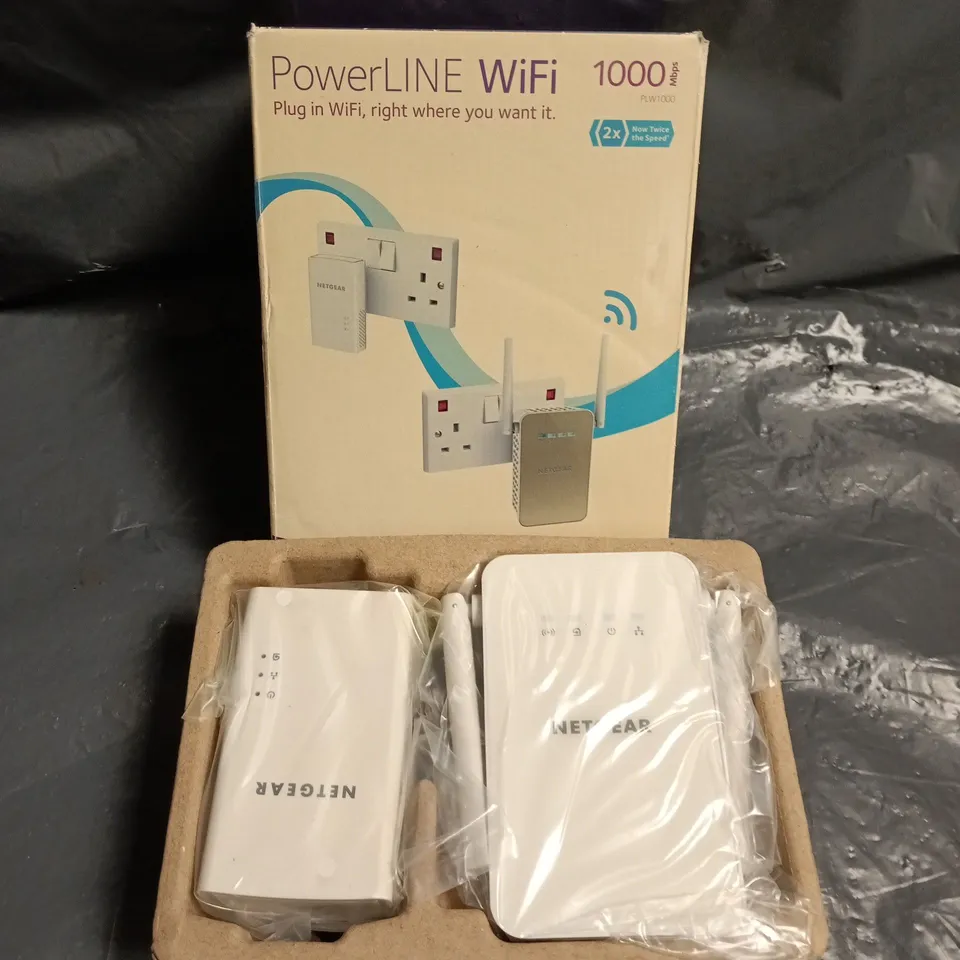 BOXED NETGEAR POWERLINE WIFI ADAPTER 