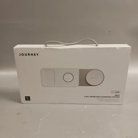 BOXED SEALED JOURNEY SWIV 3-IN-1 WIRELESS CHARGING STATION 